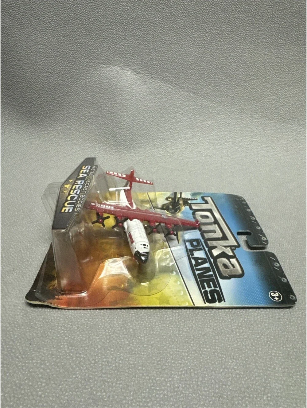 Tonka Metals Lot Costal Unit Helicopter, Sea & Pontoon Rescue Plane 1/64 READ